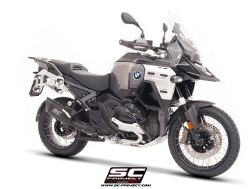 SC-Project Adventure-R Titanium Matt Black Slip-On Einddemper Compatible With Original Side-cases Euro5+ Gekeurd BMW R 1300 GS ADVENTURE 2025