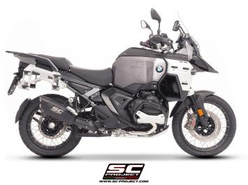 SC-Project Adventure-R Titanium Matt Black Slip-On Einddemper Compatible With Original Side-cases Euro5+ Gekeurd BMW R 1300 GS ADVENTURE 2025