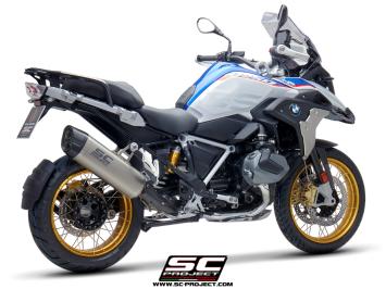 SC-Project Adventure Titanium Slip-On Einddemper Euro5 Gekeurd BMW R 1250 GS / ADVENTURE 2020 - 2024