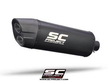SC-Project Adventure Titanium Matt Black Slip-On Einddemper Euro5 Gekeurd KTM 1290 SUPER ADVENTURE S 2021 - 2024