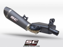 SC Project Conic Carbon Slip-on Einddemper met E-keur BMW F 900 R 2020 > 2022
