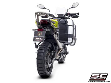 SC-Project Rally-S Titanium Slip-On Einddemper Euro5 Gekeurd BENELLI TRK 702 / 702 X 2023 - 2024