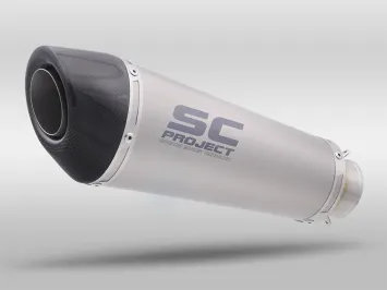 SC-Project Conic Titanium Slip-On Einddemper Euro4 Gekeurd BENELLI LEONCINO 500 / TRAIL  2017 - 2020