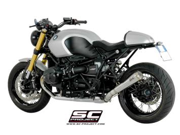 SC-Project Conico 70s RVS Slip-On Einddemper Met E-keur BMW R NINE T 2014 - 2016