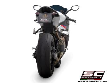 SC-Project CR-T Carbon With Stoneguard Grid Slip-On Einddemper Zonder E-keur 2019 - 2020