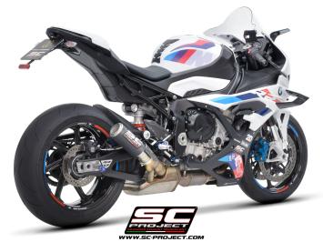SC-Project CR-T Carbon With Stoneguard Grid Zonder E-keur BMW S 1000 RR 2023 - 2024