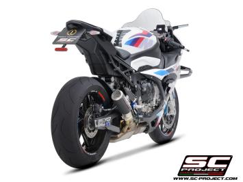 SC-Project CR-T Carbon With Stoneguard Grid Slip-On Einddemper Euro5+ Gekeurd BMW S 1000 RR 2025