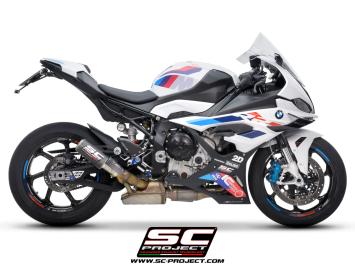 SC-Project CR-T Carbon With Stoneguard Grid Slip-On Einddemper Euro5+ Gekeurd BMW S 1000 RR 2025