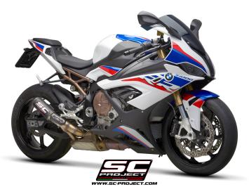 SC-Project CR-T Carbon With Stoneguard Grid Zonder E-keur BMW S 1000 RR 2020 - 2022