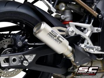 SC-Project CR-T Titanium Slip-On Einddemper Euro5 Gekeurd BMW S 1000 R 2021 - 2024