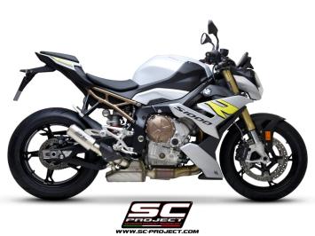 SC-Project CR-T Titanium Slip-On Einddemper Euro5 Gekeurd BMW S 1000 R 2021 - 2024