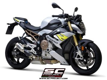 SC-Project CR-T Titanium Slip-On Einddemper Euro5 Gekeurd BMW S 1000 R 2021 - 2024