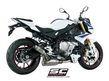 SC-Project GP70-R Titanium Slip-On Einddemper Euro4 Gekeurd BMW S 1000 R 2017 - 2020