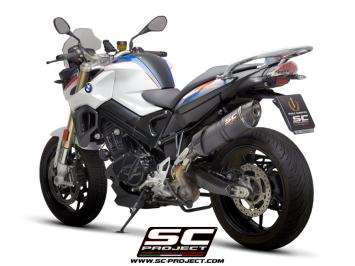SC-Project Oval Carbon Slip-On Einddemper Euro4 Gekeurd BMW F 800 R 2017 - 2020