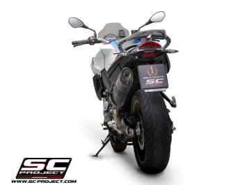 SC-Project Oval Carbon Slip-On Einddemper Euro4 Gekeurd BMW F 800 R 2017 - 2020