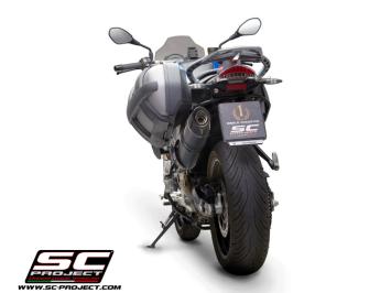SC-Project Oval Carbon Slip-On Einddemper Euro4 Gekeurd BMW F 800 R 2017 - 2020
