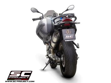 SC-Project Oval Titanium Slip-On Einddemper Euro4 Gekeurd BMW F 800 R 2017 - 2020