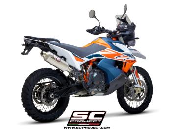 SC-Project Rally Raid Titanium Slip-On Einddemper Euro4 Gekeurd KTM 790 ADVENTURE 2019 - 2020
