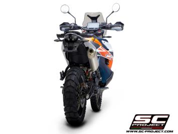 SC-Project Rally Raid Titanium Slip-On Einddemper Euro4 Gekeurd KTM 790 ADVENTURE 2019 - 2020