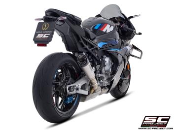 SC-Project S1 Titanium Slip-On Einddemper Euro5+ Gekeurd BMW M 1000 RR 2025