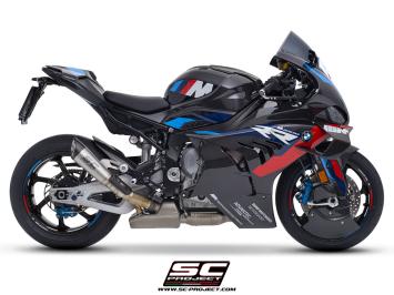 SC-Project S1 Titanium Slip-On Einddemper Euro5+ Gekeurd BMW M 1000 RR 2025