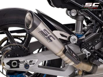 SC-Project S1 Titanium Slip-On Einddemper Euro5+ Gekeurd BMW M 1000 RR 2025