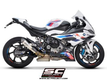 SC-Project S1 Titanium Slip-On Einddemper Euro5+ Gekeurd BMW S 1000 RR 2025