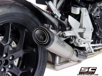 SC-Project S1 Titanium Slip-On Einddemper Euro4 Gekeurd HONDA CB 1000 R 2018 - 2020