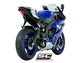 SC-Project S1 Titanium Slip-On Einddemper Euro4 Gekeurd YAMAHA YZF R6 2017 - 2020