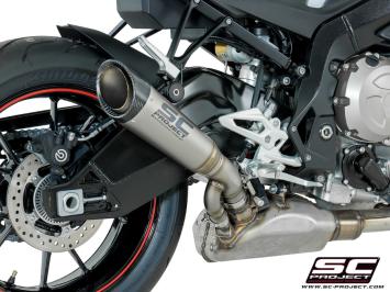 SC-Project S1 Titanium Slip-On Einddemper Euro4 Gekeurd BMW S 1000 R 2017 - 2020