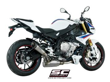 SC-Project S1 Titanium Slip-On Einddemper Euro4 Gekeurd BMW S 1000 R 2017 - 2020