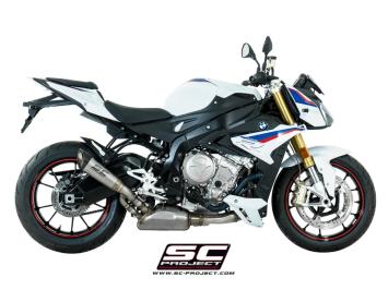 SC-Project S1 Titanium Slip-On Einddemper Euro4 Gekeurd BMW S 1000 R 2017 - 2020