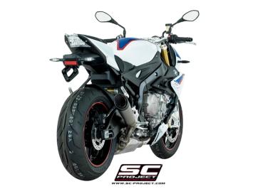 SC-Project S1 Titanium Slip-On Einddemper Euro4 Gekeurd BMW S 1000 R 2017 - 2020