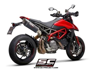 SC-Project SC1-R Carbon Slip-On Einddemper Euro5 Gekeurd DUCATI HYPERMOTARD 950 / RVE / SP 2021 - 2024
