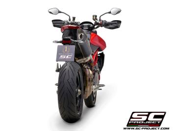 SC-Project SC1-R Carbon Slip-On Einddemper Euro5 Gekeurd DUCATI HYPERMOTARD 950 / RVE / SP 2021 - 2024