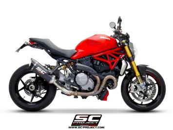 SC-Project SC1-R Carbon Slip-On Einddemper Euro4 Gekeurd DUCATI MONSTER 1200 / S / R 2017 - 2021