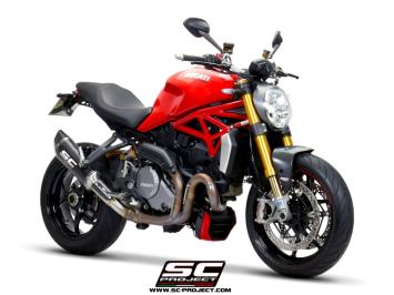 SC-Project SC1-R Carbon Slip-On Einddemper Euro4 Gekeurd DUCATI MONSTER 1200 / S / R 2017 - 2021