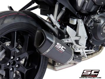 SC-Project SC1-R Carbon Slip-On Einddemper Euro4 Gekeurd HONDA CB 1000 R 2018 - 2020