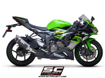 SC-Project SC1-R Carbon Slip-On Einddemper Euro4 Gekeurd KAWASAKI NINJA ZX-6R 636 2019 - 2021