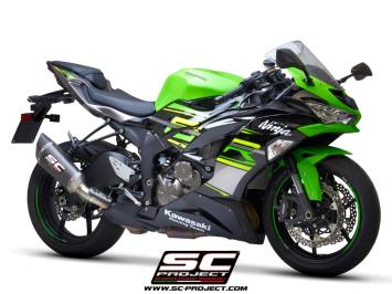 SC-Project SC1-R Carbon Slip-On Einddemper Euro4 Gekeurd KAWASAKI NINJA ZX-6R 636 2019 - 2021