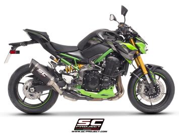 SC Project SC1-R Carbon Slip-On Einddemper Euro5 Gekeurd KAWASAKI Z 900 2020 - 2024