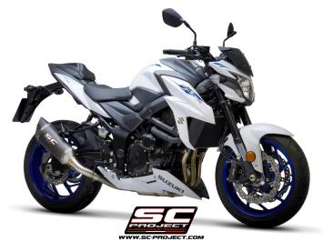 SC-Project SC1-R Carbon Slip-On Einddemper Euro4 Gekeurd SUZUKI GSX-S 750 2017 - 2020