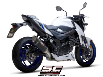 SC-Project SC1-R Carbon Slip-On Einddemper Euro4 Gekeurd SUZUKI GSX-S 750 2017 - 2020