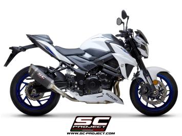 SC-Project SC1-R Carbon Slip-On Einddemper Euro4 Gekeurd SUZUKI GSX-S 750 2017 - 2020