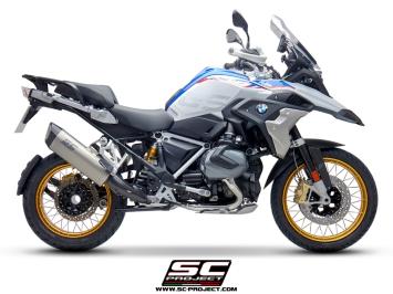 SC-Project SC1-R GT Titanium Slip-On Einddemper Euro5 Gekeurd BMW R 1250 GS / ADVENTURE 2020 - 2024