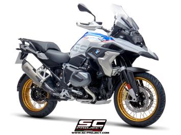 SC-Project SC1-R GT Titanium Slip-On Einddemper Euro5 Gekeurd BMW R 1250 GS / ADVENTURE 2020 - 2024