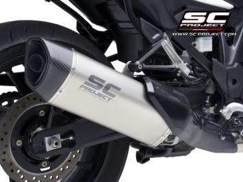 SC-Project SC1-R GT Titanium Slip-On Einddemper Euro5 Gekeurd HONDA NT 1100 2022 - 2024