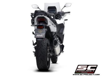 SC-Project SC1-R GT Titanium Slip-On Einddemper Euro5 Gekeurd HONDA NT 1100 2022 - 2024