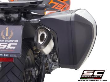 SC-Project SC1-R Titanium Slip-On Einddemper Euro4 Gekeurd KTM 790 ADVENTURE 2019 - 2020