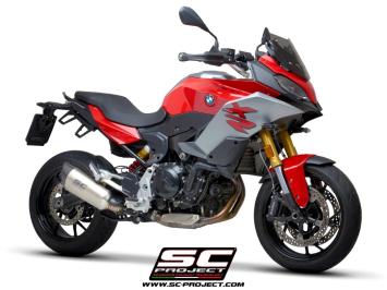 SC-Project SC1-R Titanium Slip-On Einddemper Euro5 Gekeurd BMW F 900 XR 2020 - 2024